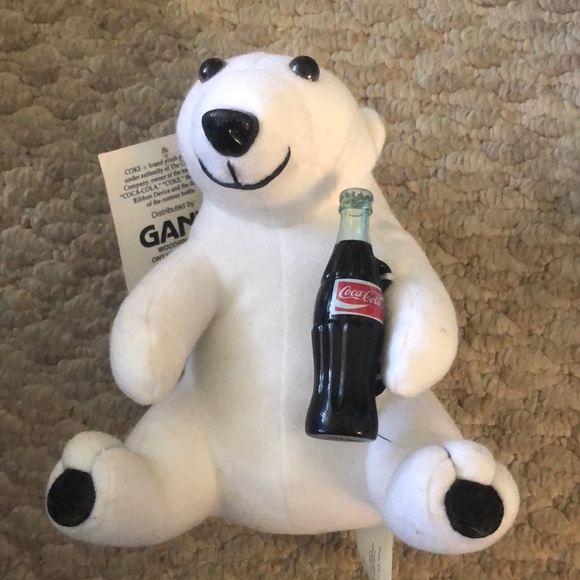 Coca-Cola polar bear plushie - Picture 1 of 3